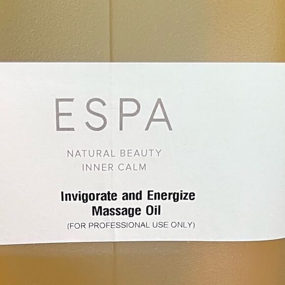 ESPA Natural Beauty Inner Calm Energizing Massage Oil. Gallon, New and Sealed. - Picture 2 of 8